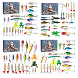 Fishing Advent Calendar, 24 Assorted Lures & Baits thumbnail 3