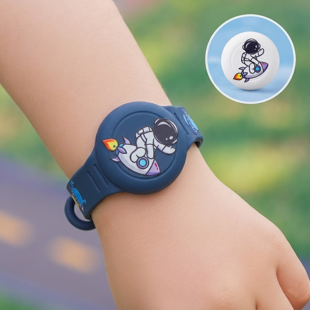 Astronaut style wristband