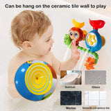 Baby Bath Toy Set with Suction Cups — Water Track Play thumbnail 4