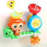 Baby Bath Toy Set with Suction Cups — Water Track Play thumbnail 1