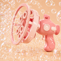 Kids Electric Bubble Gun | Automatic Double-Layer Bubble Blower