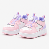 Kids LED Light-Up Roller Sneakers – Wheeled Trainers thumbnail 1