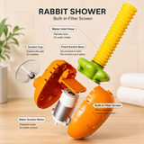 Baby Bunny Bath Shower Toy — Suction Cup Wall Sprinkler thumbnail 4