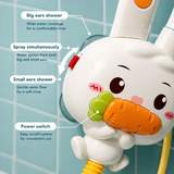 Baby Bunny Bath Shower Toy — Suction Cup Wall Sprinkler thumbnail 5