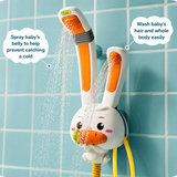 Baby Bunny Bath Shower Toy — Suction Cup Wall Sprinkler thumbnail 6