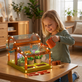 Acryl-Kinder-Gewächshaus – Set zum Pflanzenanbau drinnen