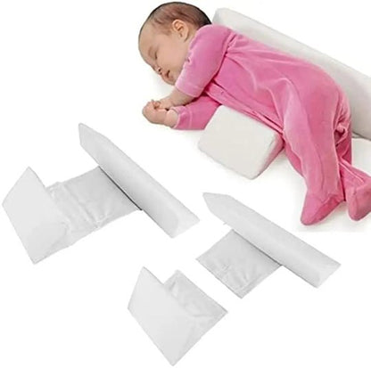 Baby side sleep cushion in use