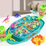 Dinosaur Battle Catapult Board Game – 2-Player thumbnail 2