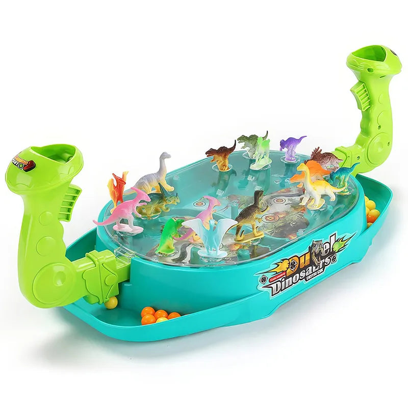 Dinosaur Battle Catapult Board Game – 2-Player