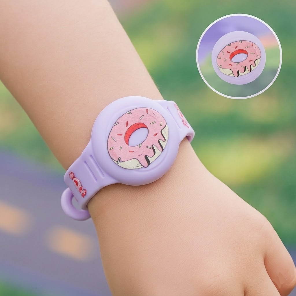 Doughnut style wristband