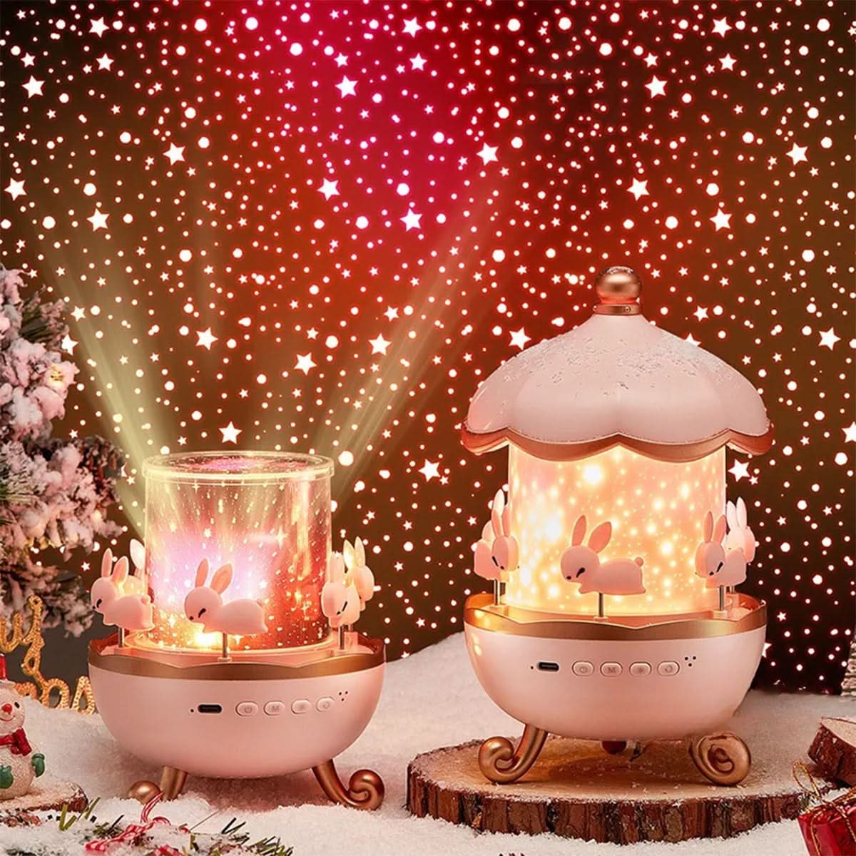 Enchanted Star Projector Night Light