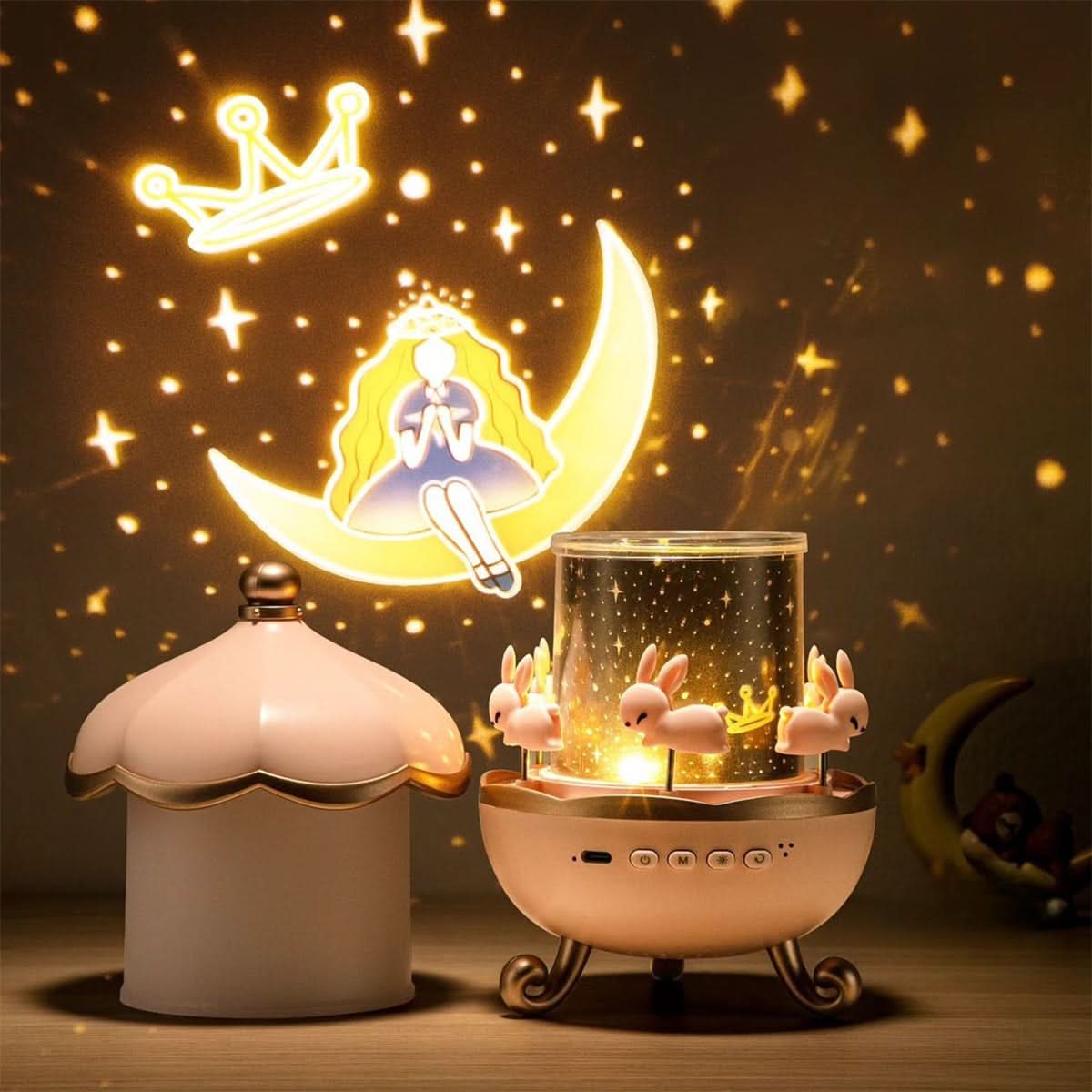 Enchanted Star Projector Night Light