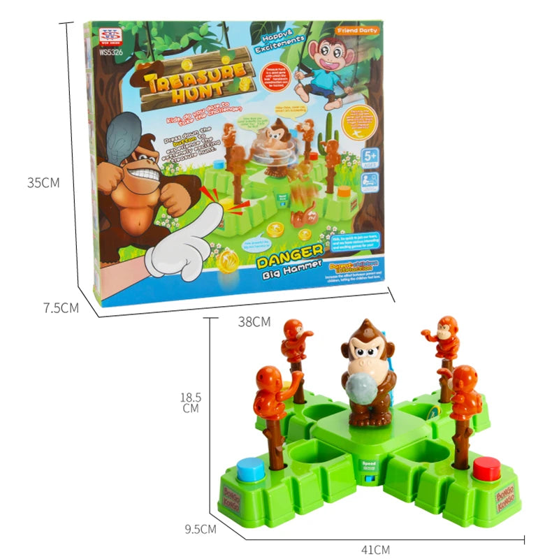 Monkey steal banana game family fun