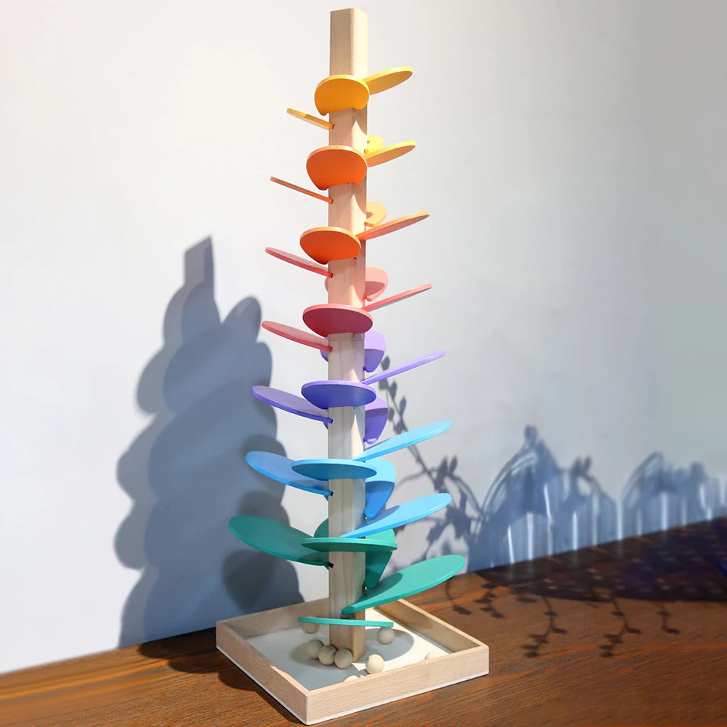 Wooden rainbow sound tower Pioneer Set 71 cm