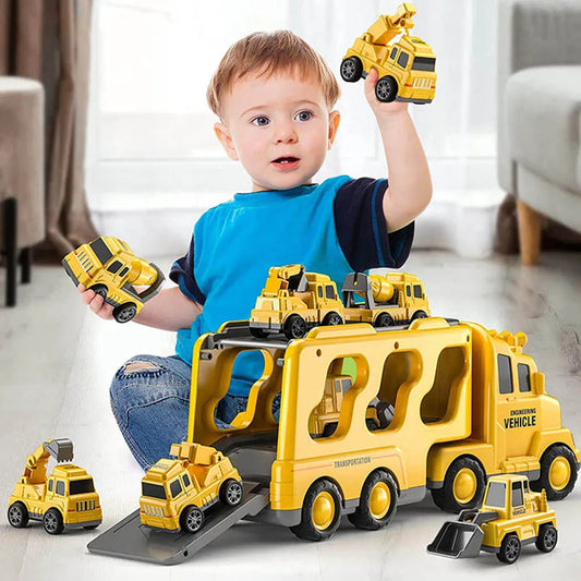 Transport truck Yellow