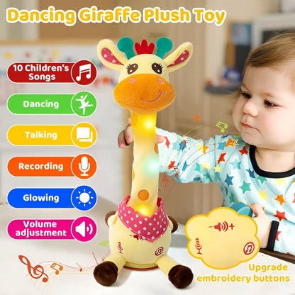 Singing giraffe plush dancing feature