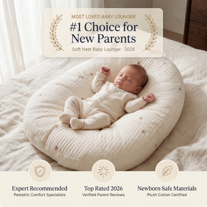 Soft nest baby lounger — overview
