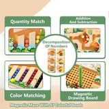 Montessori Magnetic Maze Toy thumbnail 3