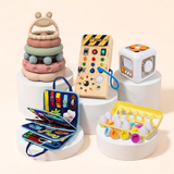 Mega Montessori Bundle – 5 Screen-Free Toys (6M–4Y) thumbnail 1