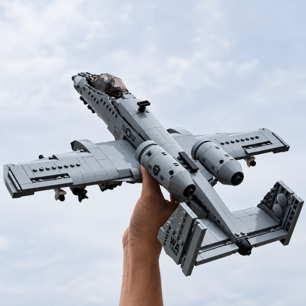 Military Fighter Jet Building Block Model – 961pc