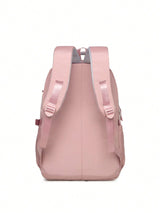 Pink Girls' Waterproof School Backpack with Laptop Pocket thumbnail 2