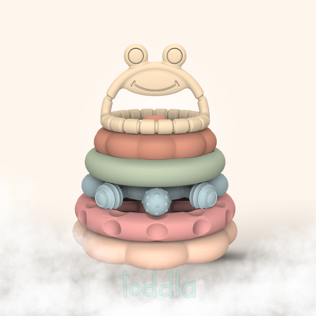 Silicone Stacking Teething Toy