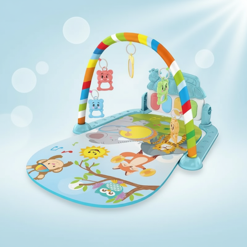Baby play gym Jungle Friends design