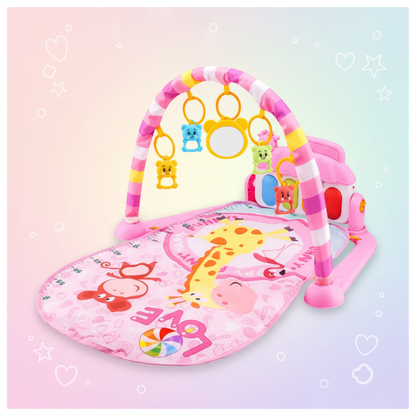 Baby play gym Pink Giraffe design