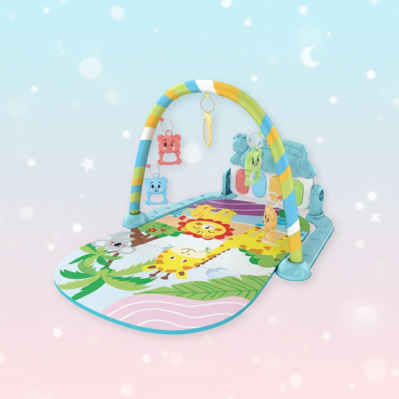 Baby play gym Safari Play Mat design