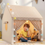 Kids Indoor Play Tent – Cotton Playhouse Den with Carry Bag thumbnail 5