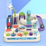 Kids Race Track Adventure Set | Interactive Car Play Toy thumbnail 3