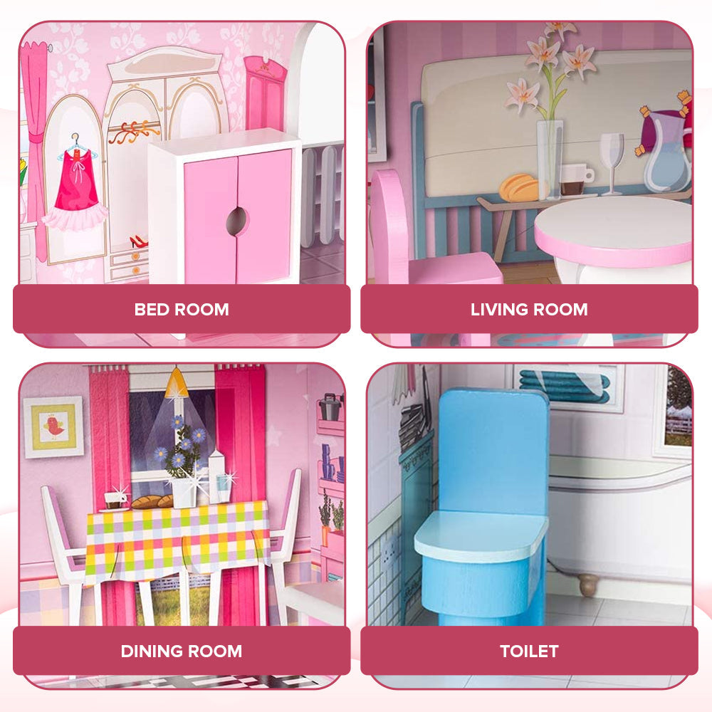 Dollhouse living room detail