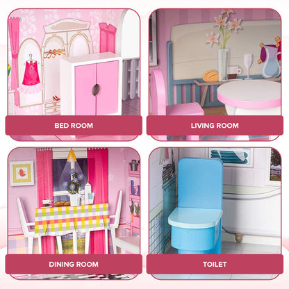 Dollhouse living room detail