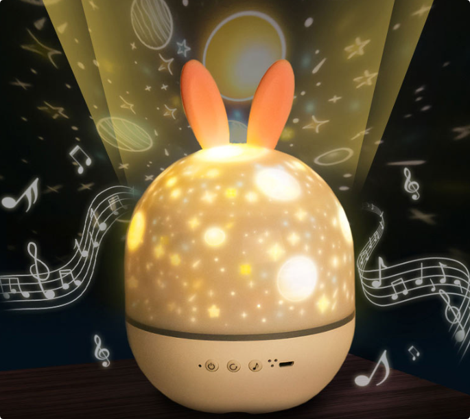 Star Projector Night Light with 6 Slide Films