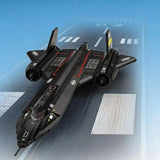 Stealth Fighter Jet Building Block Set - 1775pcs thumbnail 1