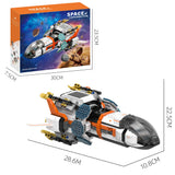Space Shuttle Lander Building Block Set with Solar Panel thumbnail 3