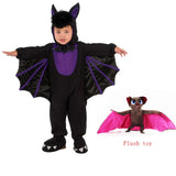 Kids Bat Costume with Hood thumbnail 4