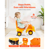 Kids Ride-On Push Car with Horn & Music, Cow Design thumbnail 4