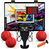 Mini Basketball Hoop Set with Scoreboard & 3 Balls thumbnail 2