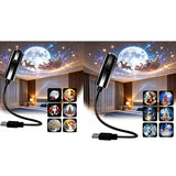 USB Starry Night Projector Light with Themed Discs thumbnail 6