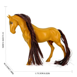Ranch Horse Figurine Toy - 6 Inch Realistic Model with Mane thumbnail 3