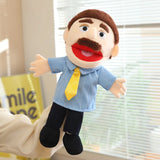 Family Hand Puppet - 38cm Soft Plush Toy for Storytelling & Role Play thumbnail 4