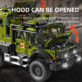 Off-Road Ambulance Building Block Truck – 3850pc DIY Vehicle Set thumbnail 3