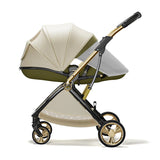 Aerova Convertible Baby Stroller with Bassinet & Toddler Seat thumbnail 1