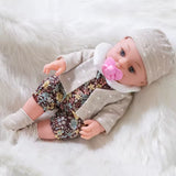 12-Inch Reborn Baby Doll with Outfit – Soft, Washable, Cuddly Newborn Toy thumbnail 3