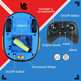 2.4G Remote Control Bumper Car with Pop-Up Doll thumbnail 2