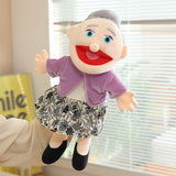 Family Hand Puppet - 38cm Soft Plush Toy for Storytelling & Role Play thumbnail 6