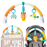Stroller Arch Toy with Hanging Sensory Characters thumbnail 3