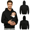 Men's Kangaroo Pocket Baby Carrier Hoodie