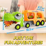 Dinosaur Carrier Truck – 6 Mini Vehicles, Music & Lights Miniaturansicht 3